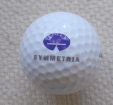 Symmetria Logo Golf Ball