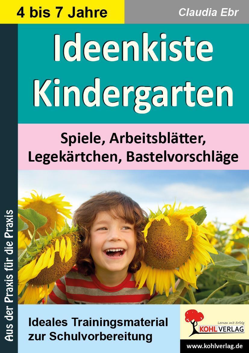 Thumbnail - Ideenkiste Kindergarten Spiele, Arbeitsblätter, Legekärtchen Und...