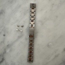  NEW Genuine Swiss Army Stainless Steel Officer's Ladies 15mm Watch Band