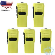 Lot 5 Replacement Front Housing Case Cover for HT750 Handheld Radio Yellow