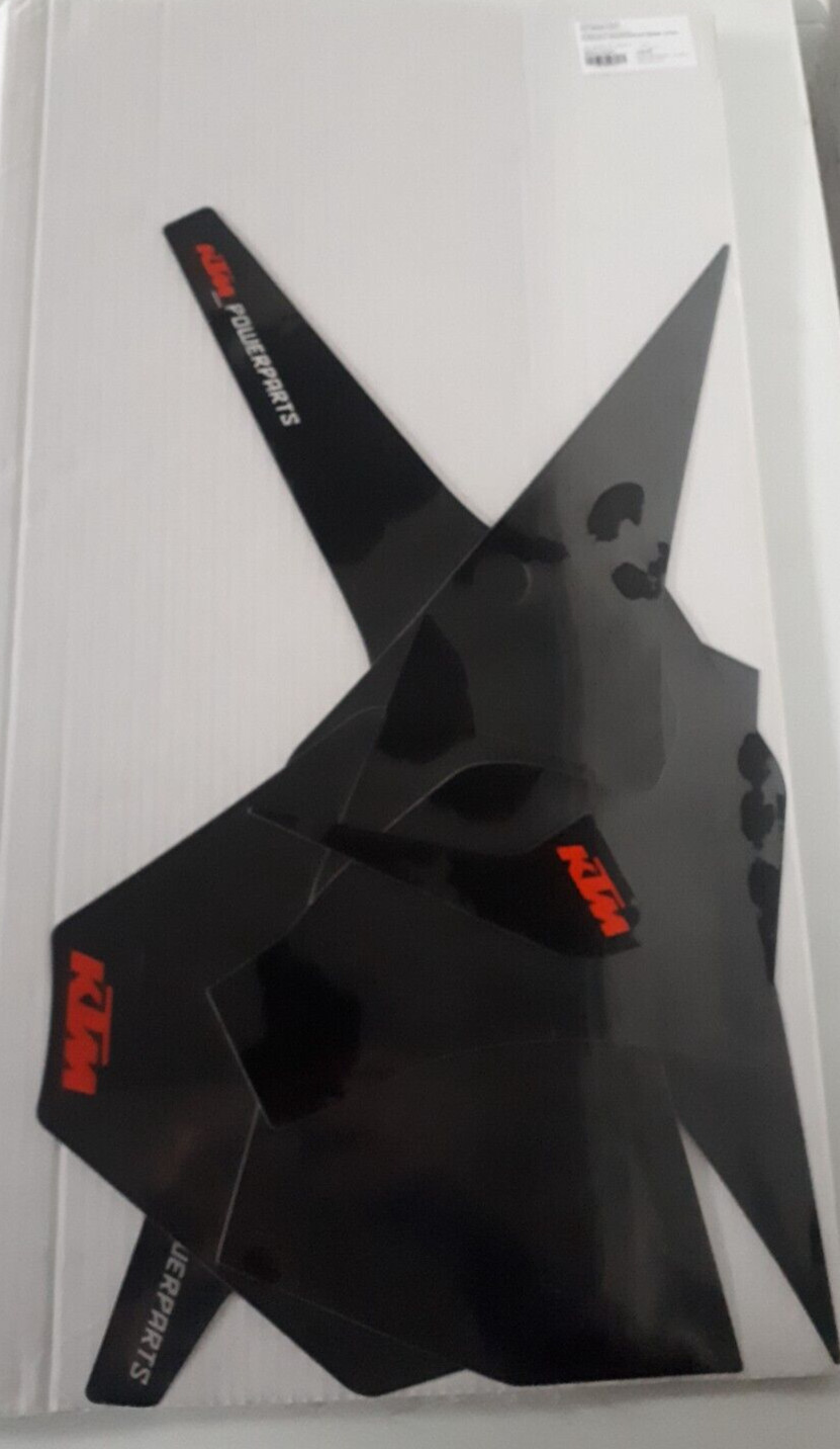 Autocollant de fond de plaque KTM 79708988100C1 accessoire carénage moto EXC-F 2021 2022
