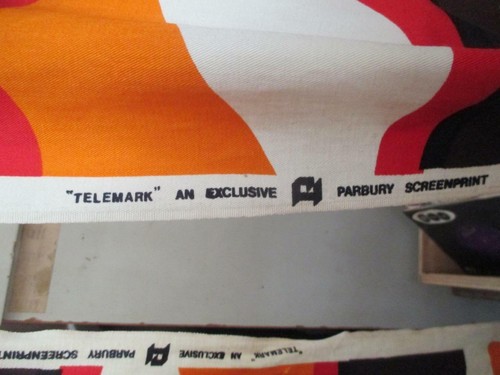 Curtains, 1970s Telemark, Padbury, screenprinted, extreme funk, Boho, retro - Picture 3 of 8
