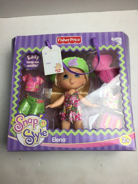 fisher price snap n style dolls discontinued