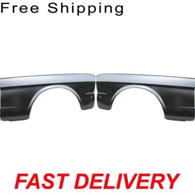 Front Fender Set Of 2 Driver And Passenger Side Fits 1964-1966 Ford Mustang