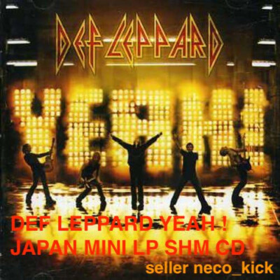 11B DEF LEPPARD YEAH ! JAPAN MINI LP SHM CD | eBay