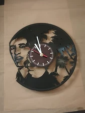 Scarface vinyl record clock awesome gifts for dad mom teen father's day Man cave