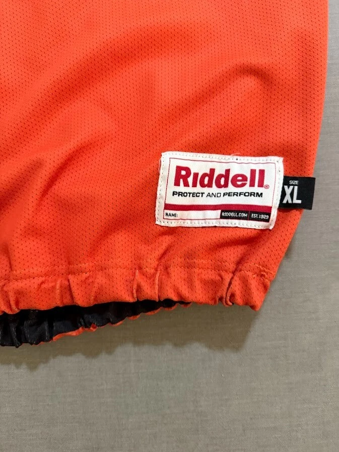 Camiseta de fútbol americano Arizona State Sun Devils Riddell para niños XL naranja manga corta. Foto 4 de 4