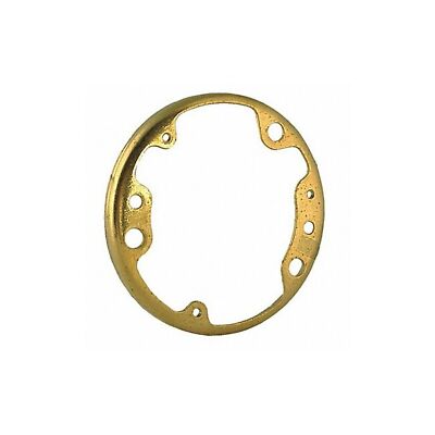 Raco 6298 Round Brass Floor Box Tile Ring, 4-3/16''