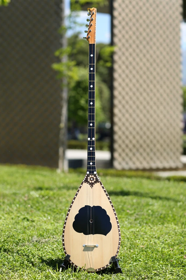 Sharki (Cifteli) 5 tela. Kosova professionelles Saitenmusikinstrument G-A 129 cm - Bild 2 von 4
