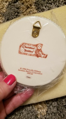 Cherished Teddies Enesco HOPE plaque 1994 - Picture 2 of 3
