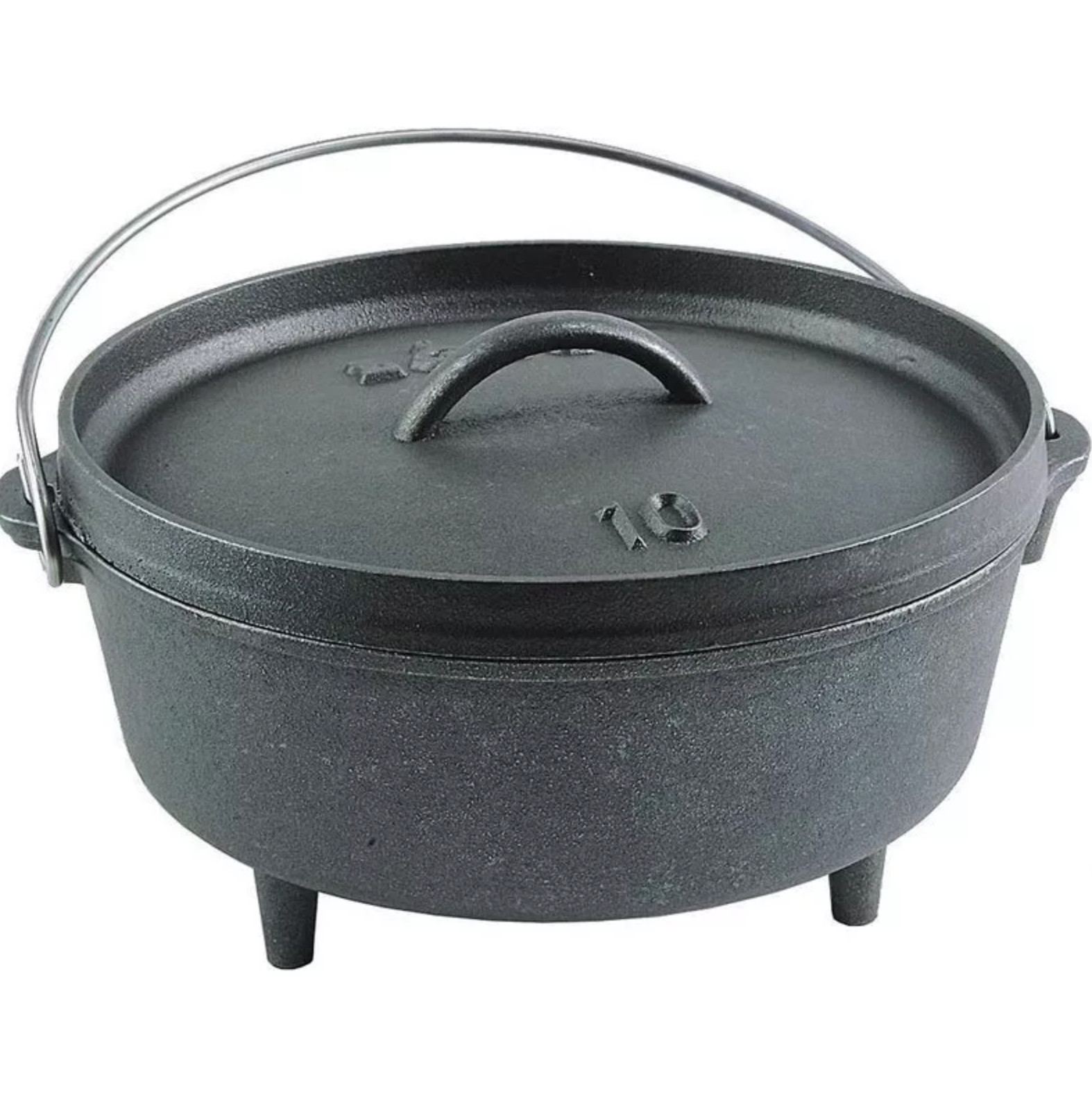 Lodge Quart Cast Iron Camp Dutch Oven, L10C03, with lid – PC Oner