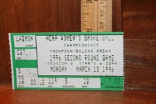 1996 NCAA Women's Basketball Tournament Second Round Ticket Stub Lady Vols