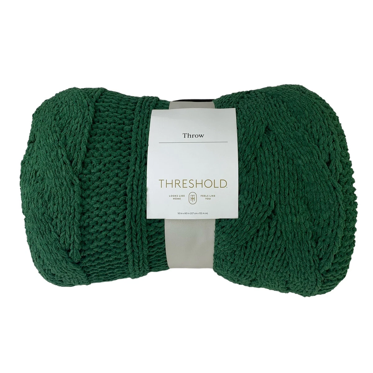 Threshold cable knit blanket outlet