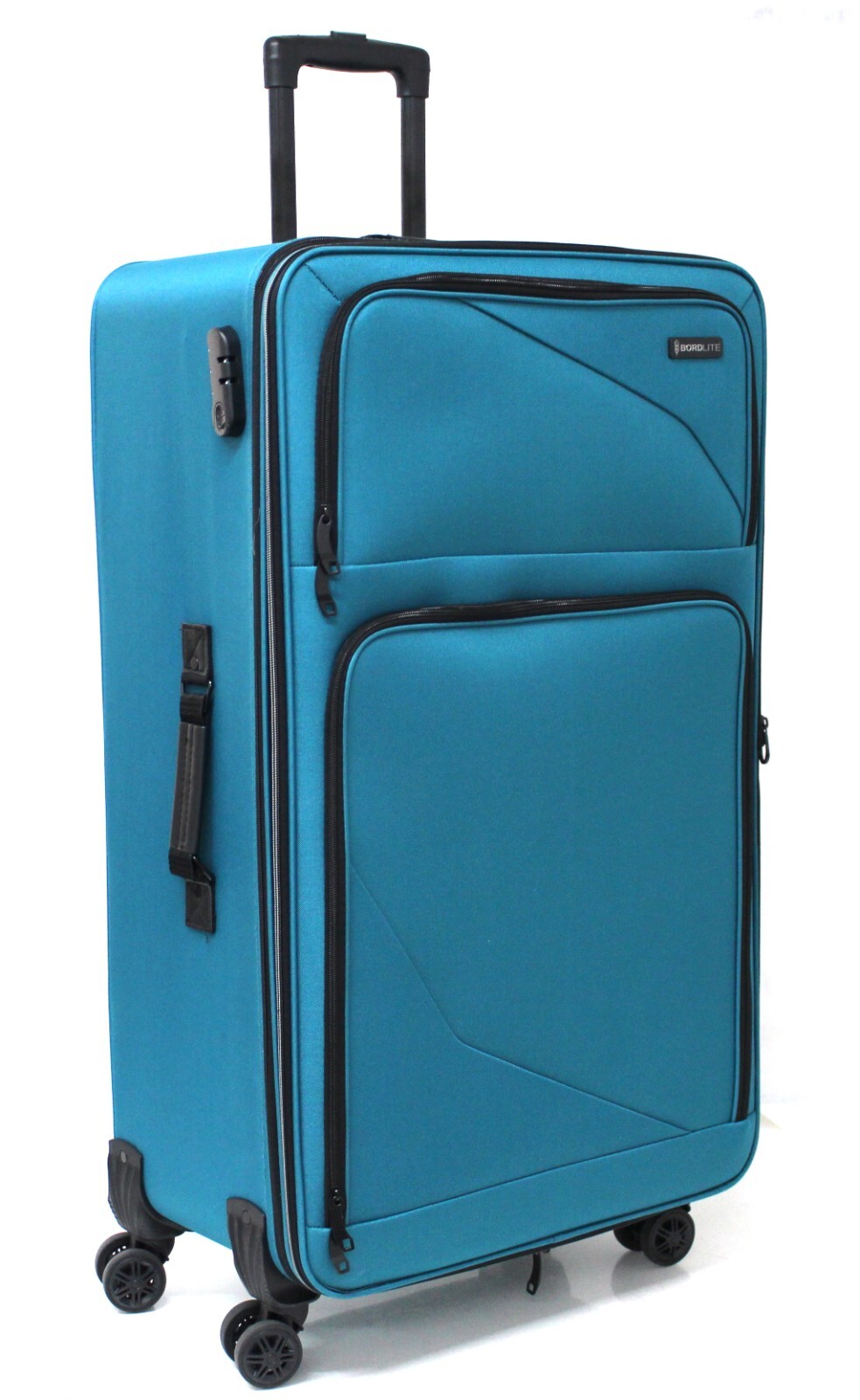 XX Large 4 Wheel Suitcase Expander Lightweight Hand Luggage Travel Cabin Trolley eBay