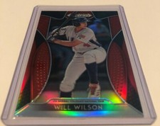 2019 Panini Prizm Draft Picks Baseball Will Wilson Team USA Red Prizm #17