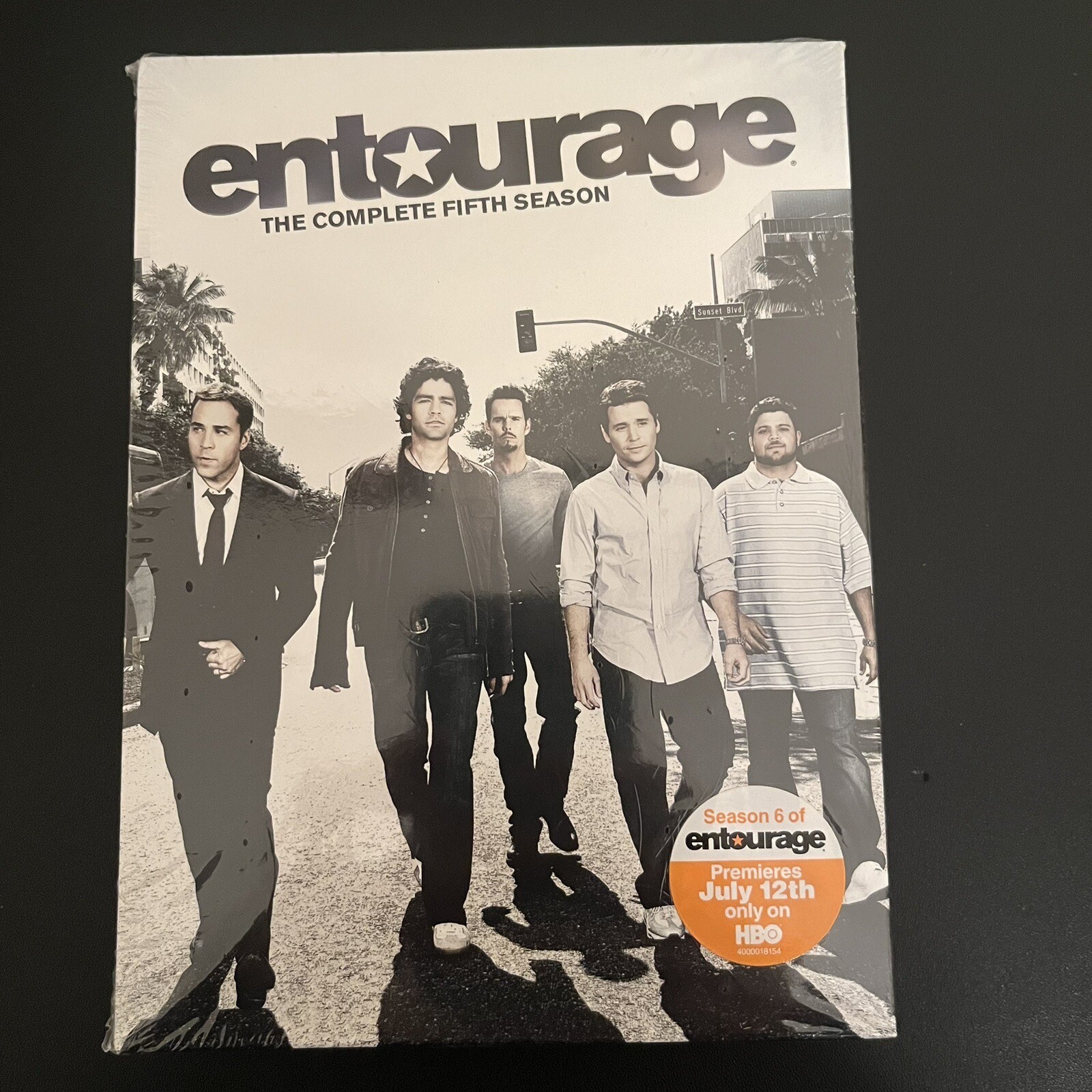 NEW - Entourage - The Complete Fifth Season (DVD, 2009, 3-Disc Set)  sealed