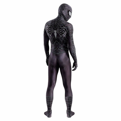 Venom Spider-Man Tuta Spiderman Costume Cosplay Halloween Adulti/Bambini Regalo Stati Uniti - Foto 4 di 5