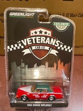 Greenlight Hobby Exclusive 1983 Dodge Diplomat Veteran’s Cab Co. Taxi 
