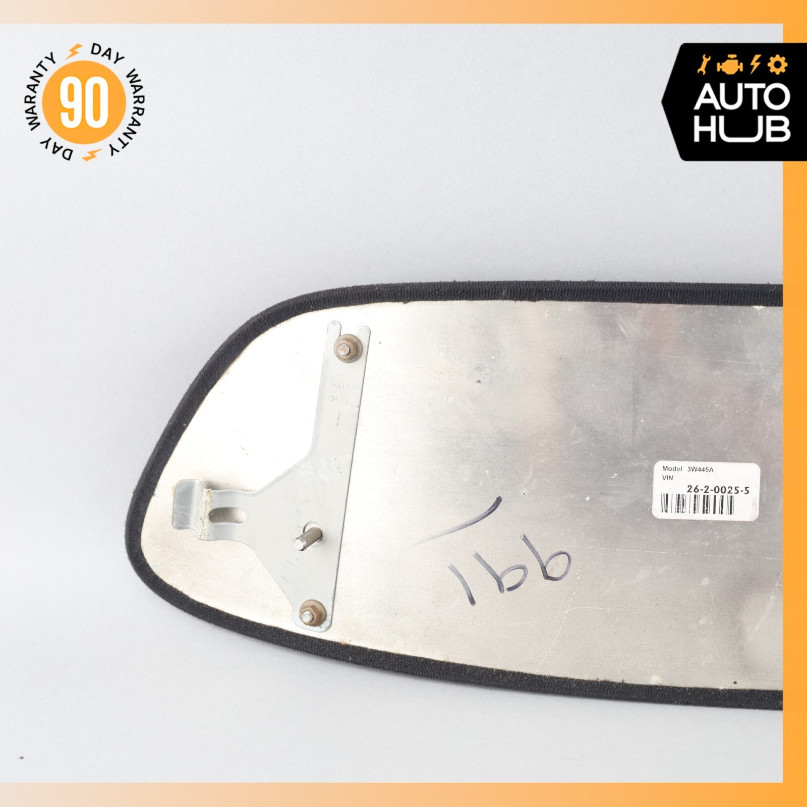 07-11 Bentley Continental GTC Rear Left Side Door Panel Trim Panel Wood OEM 62k