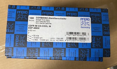 Pferd 40632 2'' COMBIDISC Abrasive Disc Type CDR - Ceramic Fiber