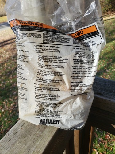 NEW NOS Miller Size Large Model 3NA Lineman Safety Belt Yellow - Picture 2 of 18