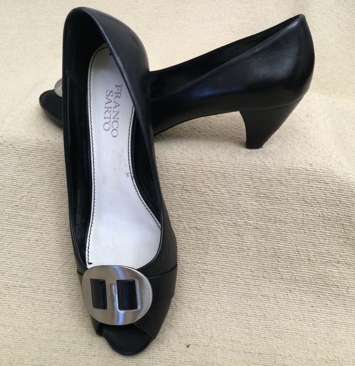 Leather Franco Sarto Global Pump Franco Sarto Women's Margey2 Mid