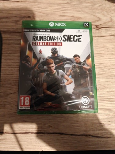 Jeu TOM CLANCY'S RAINBOW SIX SIEGE DELUXE EDITION - Version XBOX ONE / SERIES X - Neuf Sous Blister
