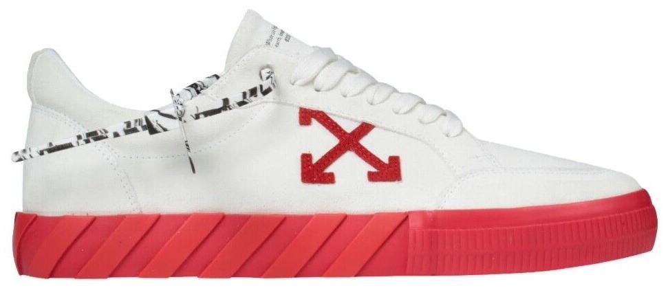 Off-White Vulcanized Low White Red for sale | eBay