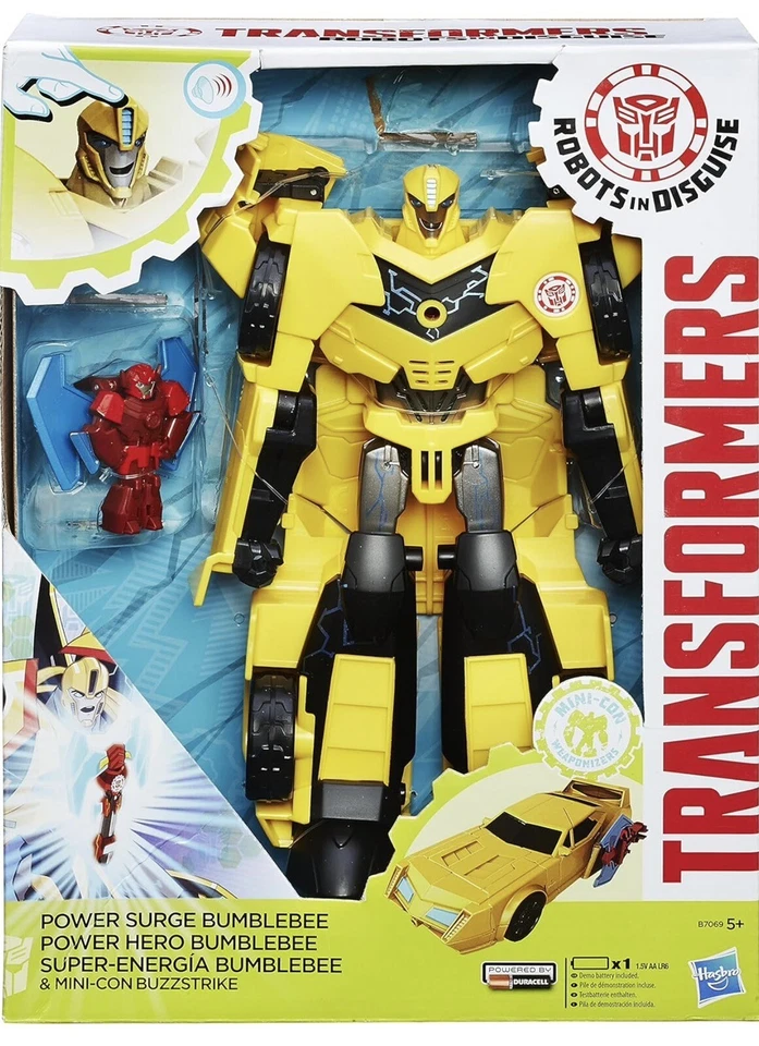 Transformers Robots in Disguise - Robot électronique Power Surge Hero Bumblebee - Photo 2/2