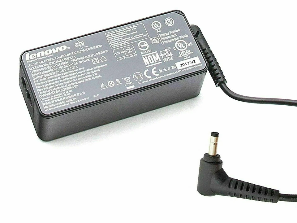 Cargador adaptador de corriente alterna Lenovo IdeaPad L340-17IWL L340-15IWL ADLX45NAC3 Foto 2 de 3