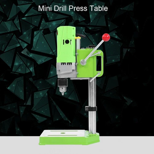 220V 710W Mini Drill Press Table Workbench Compact Drill Wood Drilling Machine D
