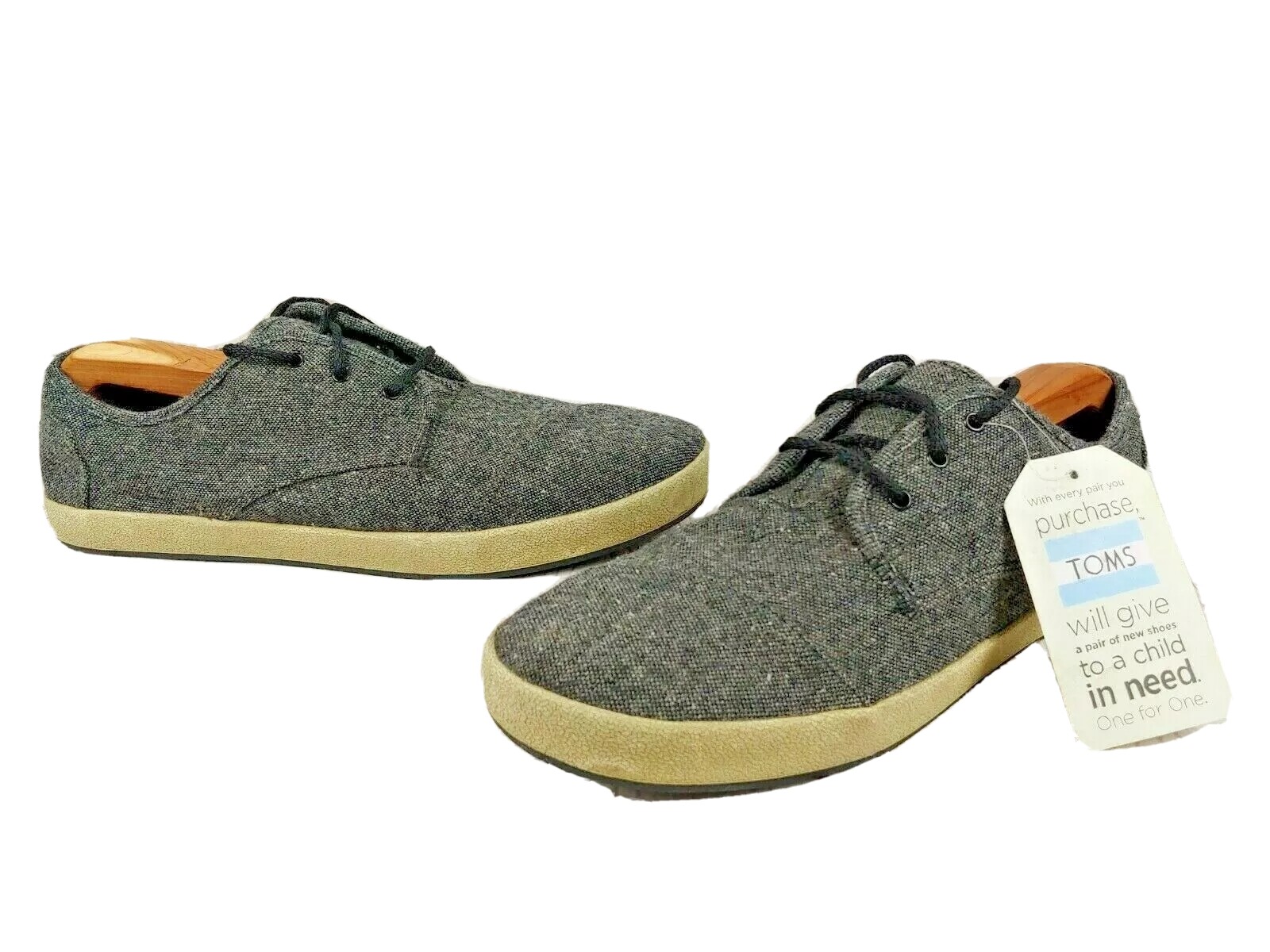 toms charcoal fleck chukka boot