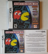 CASE & MANUALS ONLY, NO GAME ~ NAMCO MUSEUM DS ~ NINTENDO DS ~ 2007 BANDAI NAMCO