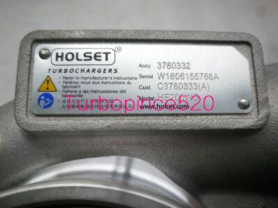 NEW HOLSET HE200WG 3780332 3780333 CUMMINS ISDe140 QSB4.5