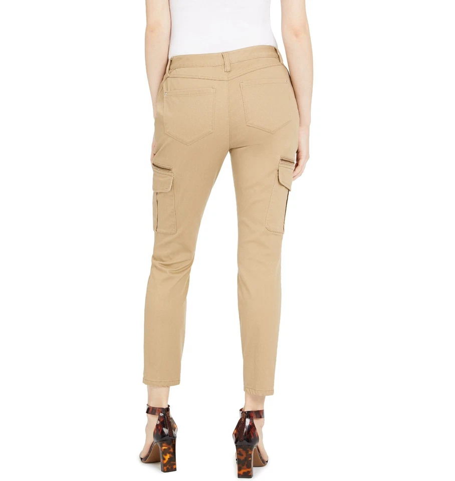 Pantalones utilitarios cargo pierna ajustada INC International Concepts Foto 4 de 4