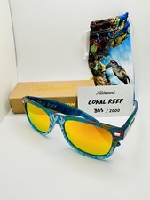 New Knockaround Sunglasses Fort Knocks CORAL REEF Limited Edition Sold Out NIB