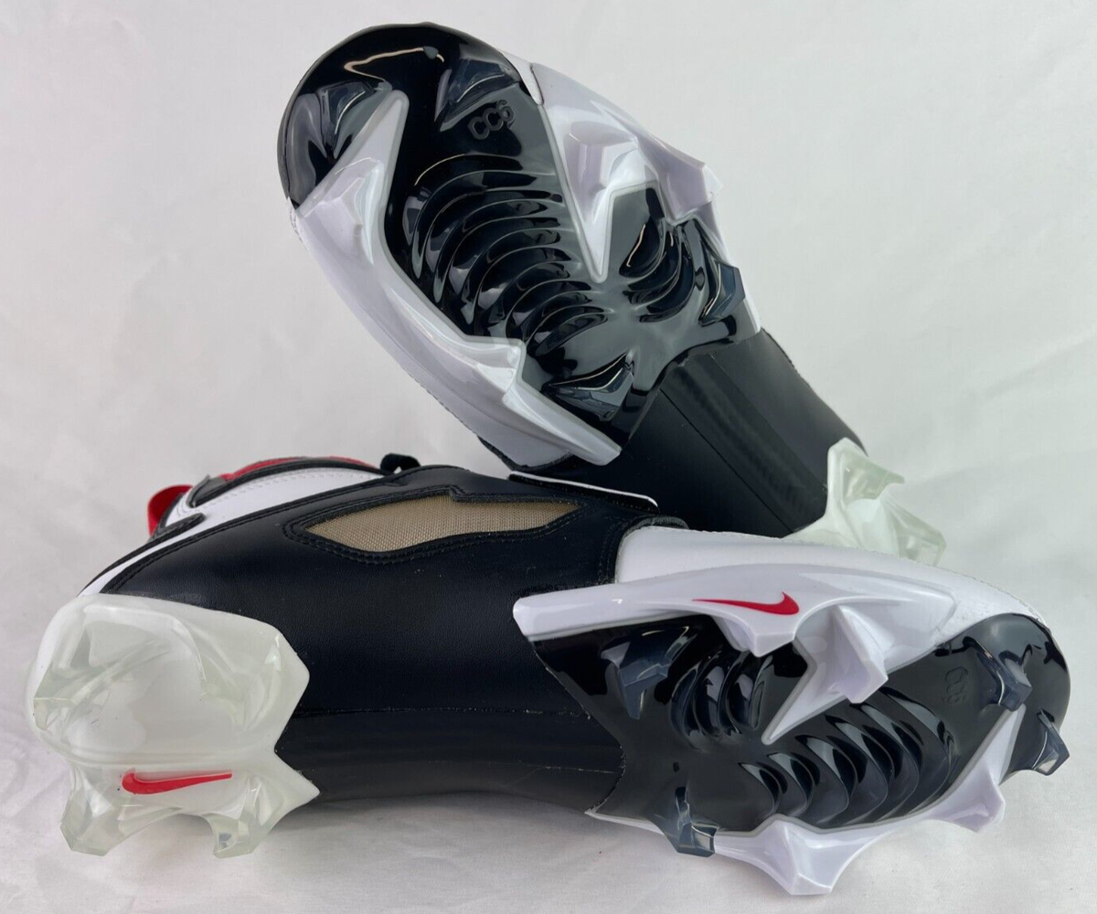 Nike Diamond Turf 93 TD Cleats 49ers Deion Sanders HF5298-100 Size