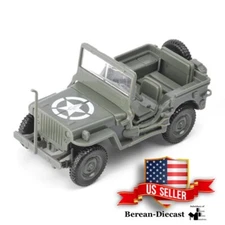 Unique 1/48 US Willys Army Jeep Model Kit of the famous MB 4x4 - Ships from USA!
