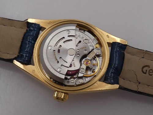 ROLEX OYSTER PERPETUAL LADY 76188 ORO MASSICCIO 18 KT ANNO 1999 AUTOMATICO WATCH - Foto 13 di 13