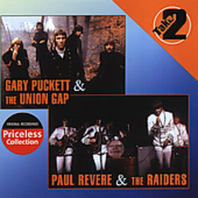 PAUL REVERE/RAIDERS & PUCKETT/UNION GAP - TAKE 2 (CD 2005) NEW *10 TRACKS*