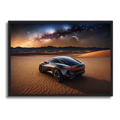 Auto Poster gerahmtes Wandbild Fahrzeug Man Cave Bild A4 - A1 Wohndeko Design