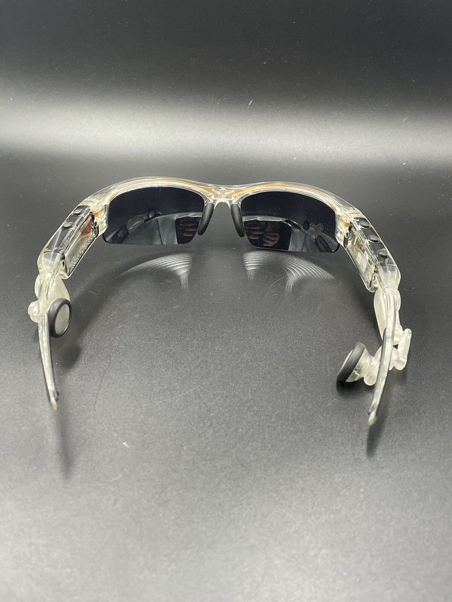 Oakley Thump Pro 1GB Crystal Clear w/ Black Iridium Lenses