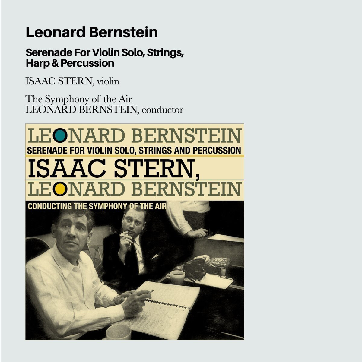 Leonard Bernste Leonard Bernstein: Serenade for Violin Solo, Strings, Harp. (CD)