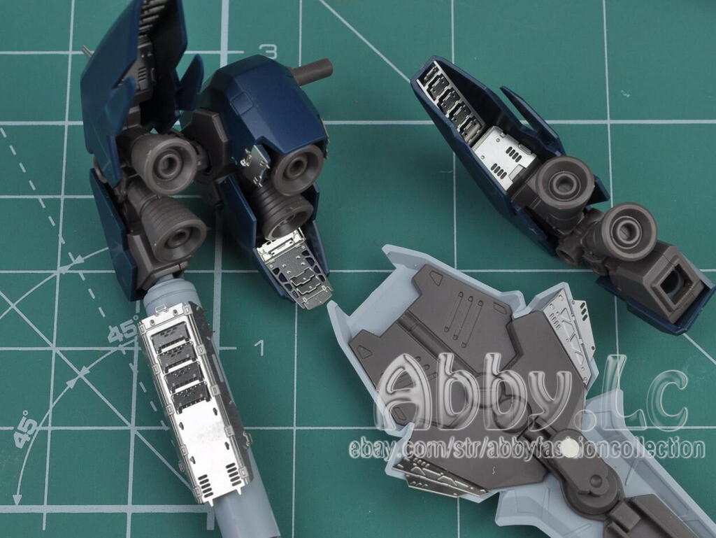 argue MUTIE PIECE シルバー for HG 1/144 Sinanju Stein Narrative ver AW9 Metal Detail up