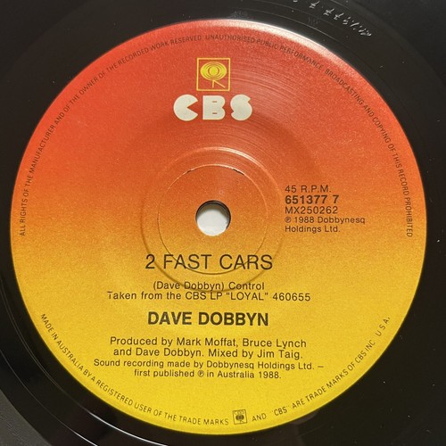 Dave Dobbyn Love You Like I Should Vinyl Record 7” 45 RPM 651377 7 CBS 1988 - Picture 23 of 24