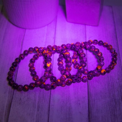 4mm-10mm Natural Gemstone Beaded Stretch Bracelet Crystal Healing Reiki Gifts - Picture 421 of 440