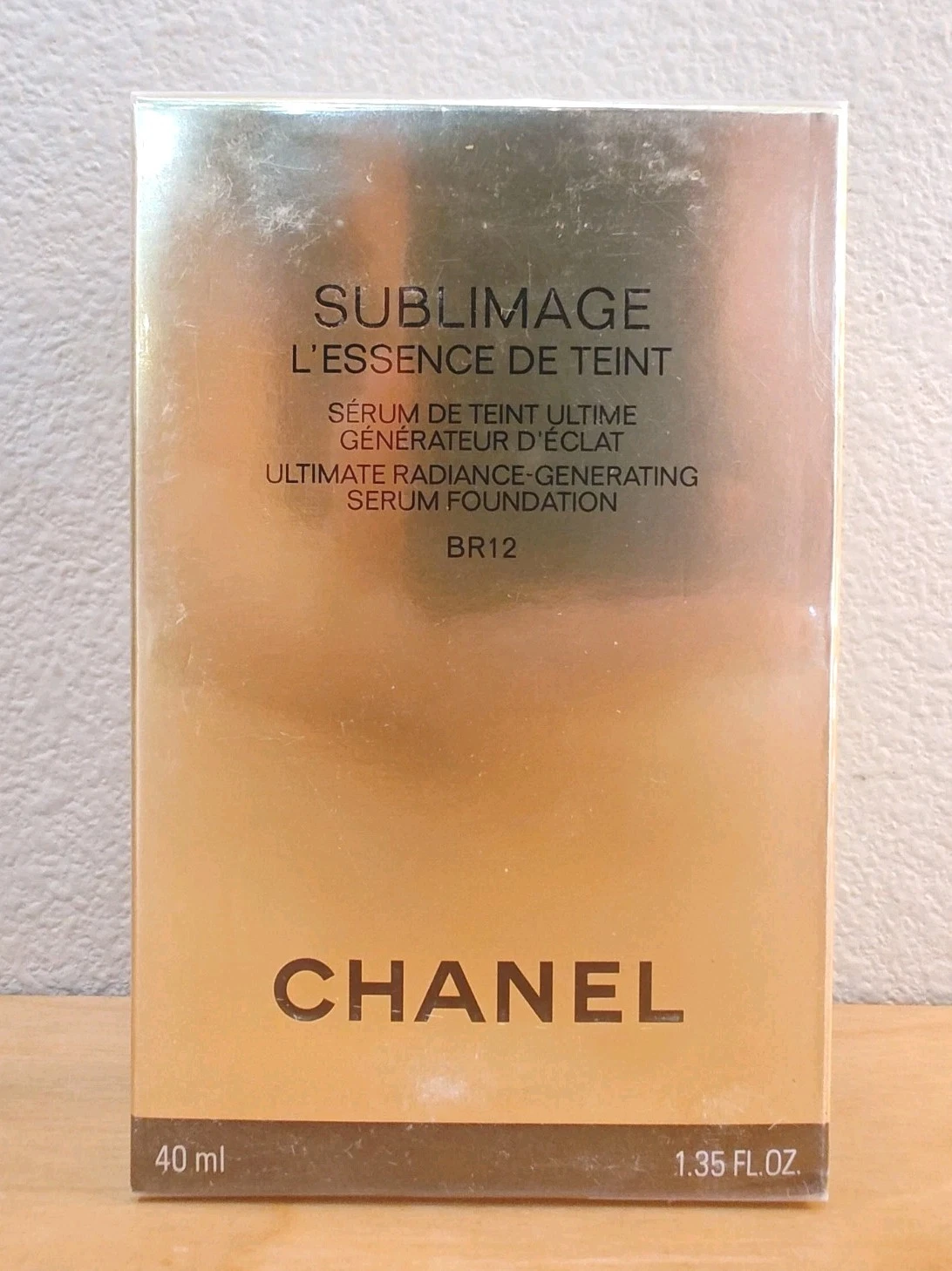 Authentic!! Chanel Sublimage L'ESSENCE De Teint Serum Foundation BR12 New!!