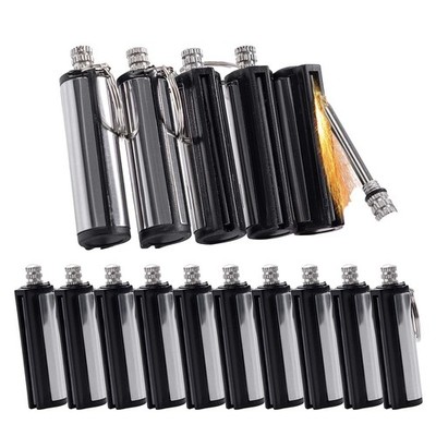 15-Pack Permanent Match Lighter - Waterproof Keychain Survival Tool for Campi...