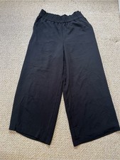 NWT Nine West High Rise Wide Leg Lined Pull on pant size large