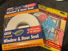 RYSONS FENSTER- & TÜRDICHTUNGSSET (2ER-PACK) UND FENSTERISOLIERUNGSSET